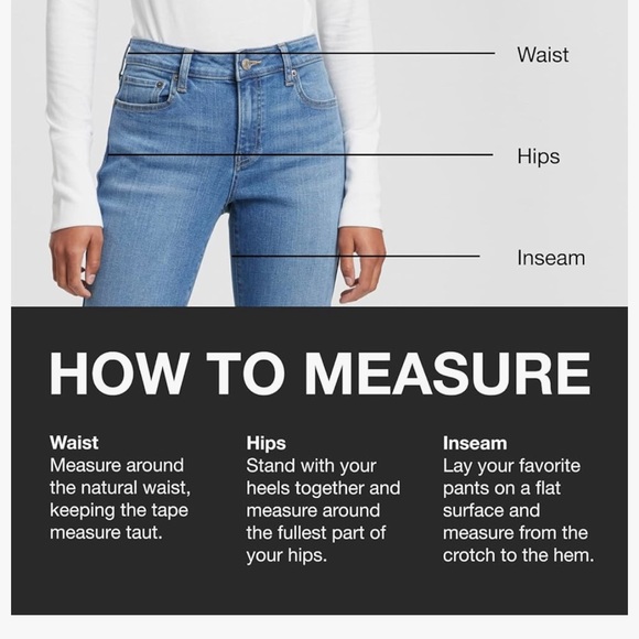 GAP Women's High Rise Straight Fit Denim Jeans - Picture 5 of 6